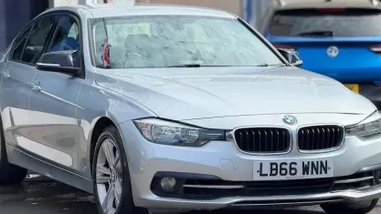 Used BMW 318 Sport Line 136 HP (100 kW) 2017 Silver Sedan