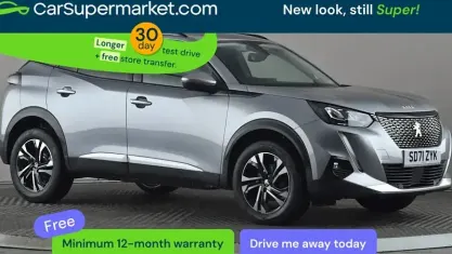 Używany Peugeot 2008 Allure Premium 101 KM (74 kW) 2021 Szary SUV