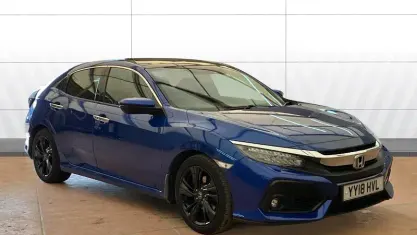 Used Honda Civic Prestige 182 HP (133 kW) 2018 Blue Hatchback