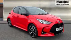 Orange Used 2021 Toyota Yaris Hybrid Edition Hatchback | £16,382 (Fair price)