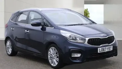 Used Kia Carens 141 HP (103 kW) 2018 Blue MPV