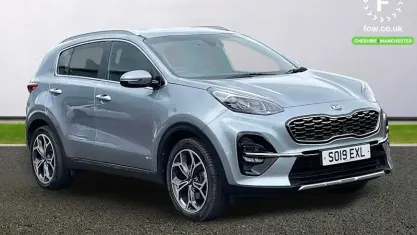 Used Kia Sportage GT-Line 136 HP (100 kW) 2019 Silver SUV