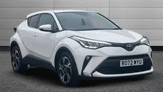 White Used 2023 Toyota C-HR Design SUV | £21,295 (Fair price)