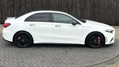 White Used 2021 Mercedes A35 AMG Premium Sedan | £25,499 (Fair price)