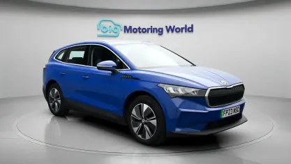 Used Skoda Enyaq iV ecoSuite 150 kW (204 HP) 2023 Blue SUV