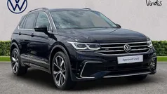 Black Used 2022 VW Tiguan R-line SUV | £28,468 (Fair price)