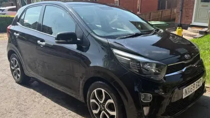 Used Kia Picanto 84 HP (61 kW) 2019 Black Hatchback