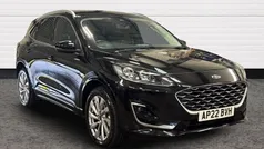 Black Used 2022 Ford Kuga Vignale SUV | £24,400 (Fair price)