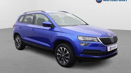 Used Skoda Karoq SE Drive 150 HP (110 kW) 2020 Blue SUV