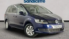 Blue Used 2021 VW Sharan SE MPV | £18,563 (Fair price)