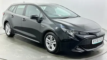 Used Toyota Corolla 122 HP (89 kW) 2021 Black Estate
