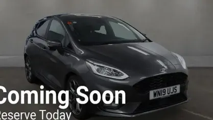 Used Ford Fiesta ST-Line 125 HP (91 kW) 2019 Grey Hatchback