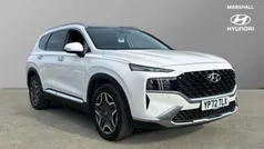 White Used 2022 Hyundai Santa Fe Ultimate SUV | £33,132 (Fair price)