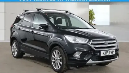Used Ford Kuga Titanium 150 HP (110 kW) 2019 Black SUV