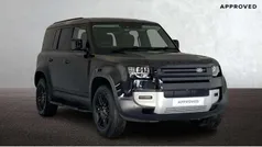 Santorini black Used 2025 Land Rover Defender S SUV | £63,895 (Fair price)