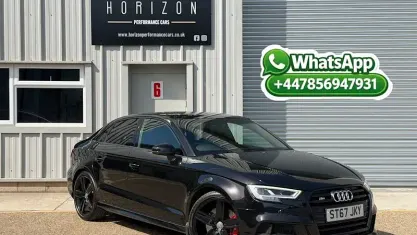 Used Audi S3 Black Edition 310 HP (228 kW) 2017 Black Sedan