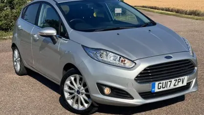 Used Ford Fiesta Titanium X 101 HP (74 kW) 2017 Silver Hatchback
