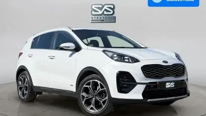 Used Kia Sportage GT-Line 177 HP (130 kW) 2020 White SUV