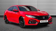 Red Used 2021 Honda Civic Sport Hatchback | £17,495 (Fair price)