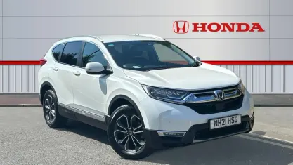 Used Honda CR-V Hybrid 184 HP (135 kW) 2021 White SUV