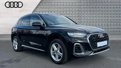 Black Used 2022 Audi Q5 S-Line SUV | £31,608 (Fair price)