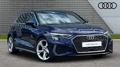 Blue Used 2021 Audi A3 S-Line Hatchback | £20,193 (Fair price)