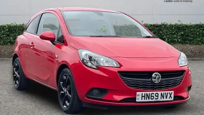 Used Vauxhall Corsa 75 HP (55 kW) 2019 Red Hatchback