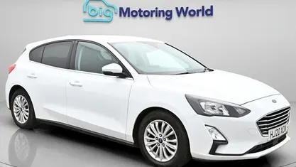 Used Ford Focus Titanium 150 HP (110 kW) 2020 White Hatchback