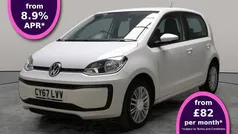 White Used 2018 VW up! move up! Hatchback | £6,341 (Fair price)