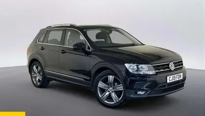 Begagnad VW Tiguan Match 150 HK (110 kW) 2019 Svart SUV