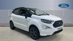 White Used 2019 Ford Ecosport ST-Line SUV | £10,029 (Fair price)