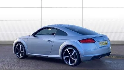 Used Audi TT Black Edition 230 HP (169 kW) 2017 Silver Coupe