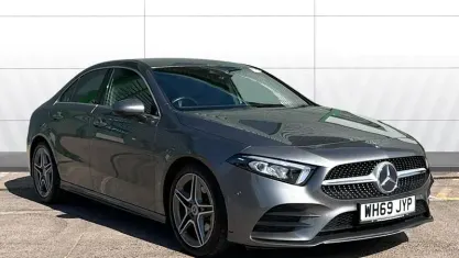 Used Mercedes A200 AMG Line Premium 163 HP (119 kW) 2019 Grey Sedan