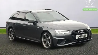 Usado Audi A4 Black Edition 150 CV (110 kW) 2019 Gris Familiar