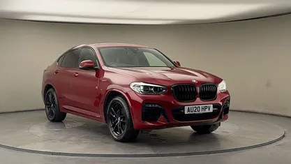 Used BMW X4 M Sport 190 HP (139 kW) 2020 Flamencorot brillanteffekt metallic SUV