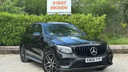 Used Mercedes GLC250 AMG line 204 HP (150 kW) 2018 Black Estate