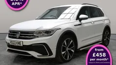 White Used 2022 VW Tiguan R-line SUV | £29,714 (Fair price)