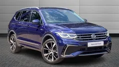 Blue Used 2021 VW Tiguan Allspace R-line SUV | £27,795 (Fair price)