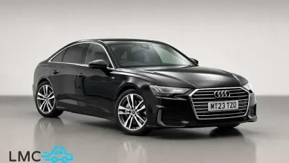 Used Audi A6 S-Line 299 HP (219 kW) 2023 Black Sedan