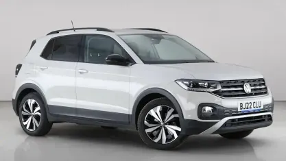 Used VW T-Cross Black Edition 110 HP (80 kW) 2022 Grey SUV