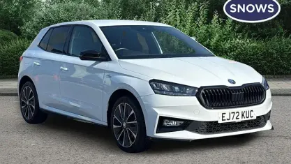 Used Skoda Fabia Monte Carlo 150 HP (110 kW) 2022 White Hatchback