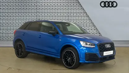 Used Audi Q2 Black Edition 150 HP (110 kW) 2020 Blue SUV