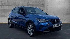 Metallic saphire blue with black roof Used 2023 Seat Arona FR SUV | £15,090 (Fair price)