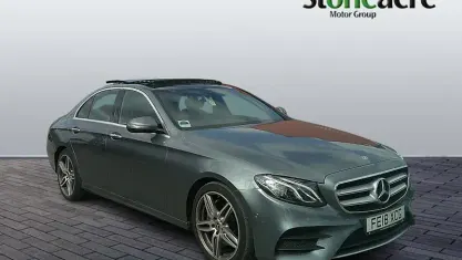 Used Mercedes E220 AMG Line Premium 194 HP (142 kW) 2018 Grey Sedan