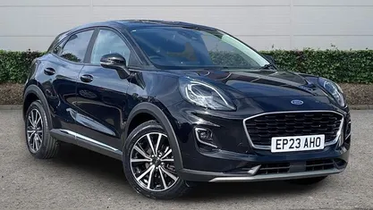 Used Ford Puma Titanium 125 HP (91 kW) 2023 Black SUV