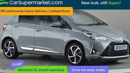 Used Toyota Yaris Hybrid 101 HP (74 kW) 2019 Grey Hatchback