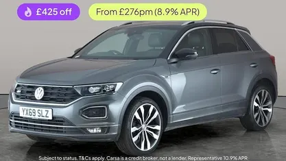 Grey Used 2019 VW T-Roc R-line SUV | £17,553 (Fair price)