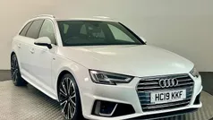 White Used 2019 Audi A4 S-Line Estate | £17,750 (Fair price)