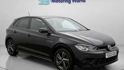 Used VW Polo R-line 95 HP (69 kW) 2023 Black Hatchback
