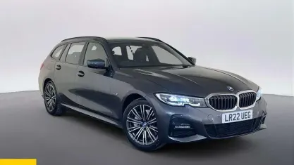 Begagnad BMW 330e M Sport 292 HK (214 kW) 2022 Grå Kombi